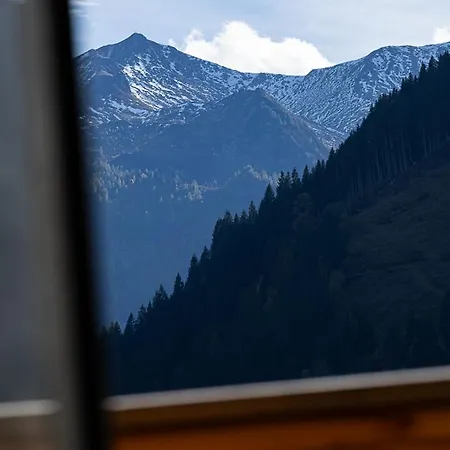 木屋 Dorfchalet Luxus-wellness-chalet Im Skigebiet 格罗萨尔